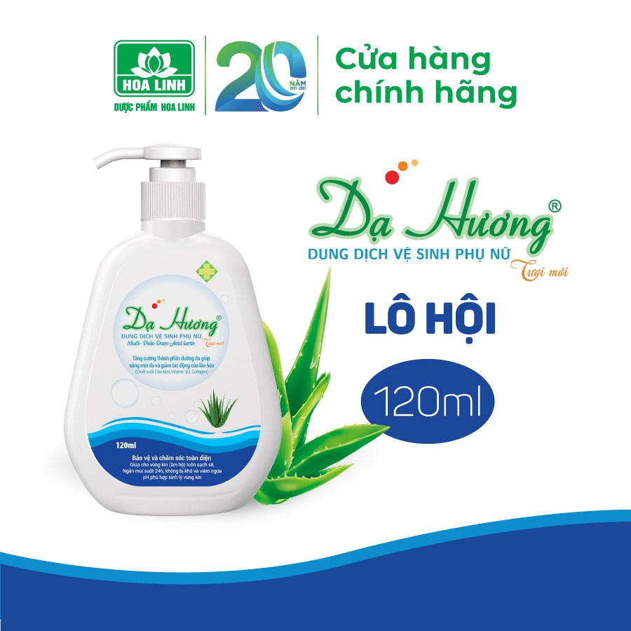 Dung dịch vệ sinh - Dạ Hương 120ml