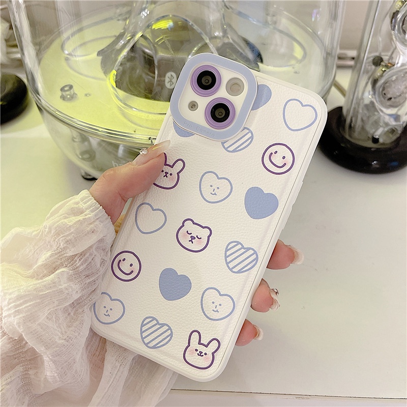 Ốp lưng iphone ốp Điện Thoại Da Trơn Cho iPhone 14 13 12 11 PROMAX XS XR XSMAX SE2020 6 7 8PLUS