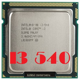 Intel Core i3-540 (3.06 GHz, 4M L3 Cache, socket 1156, 2.5 GT/s DMI)