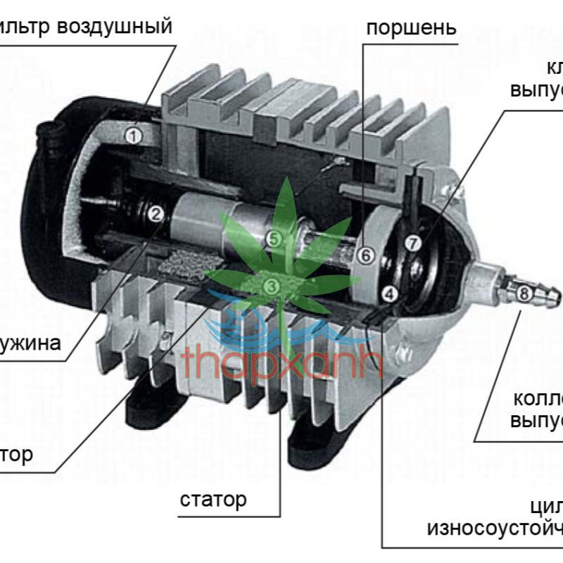 Máy sục khí ACO-318 (Máy thổi ô xy)