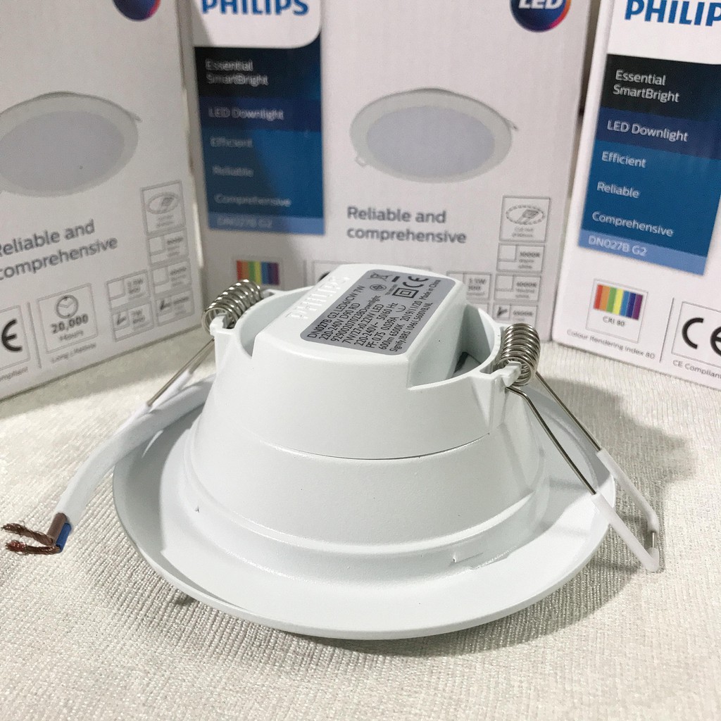 Đèn led âm trần tròn DN027B G2 Philips công suất 7w 10w 14w 17w 22w |Philips chính hãng|