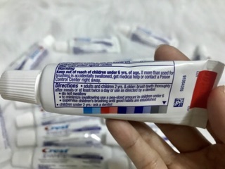 💥 Kem đánh răng Crest 3D White Brilliance - 24g