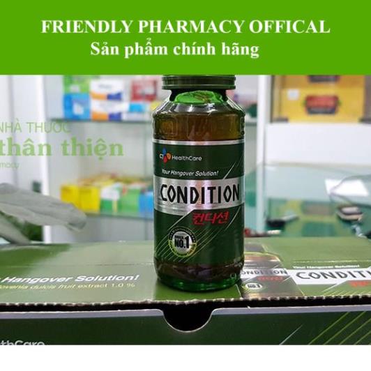 Nước Giải Rượu Condition- chống say rượu bia, hỗ trợ hạn chế tổn thương gan do uống rượu bia ( 1 lọ 75ml)