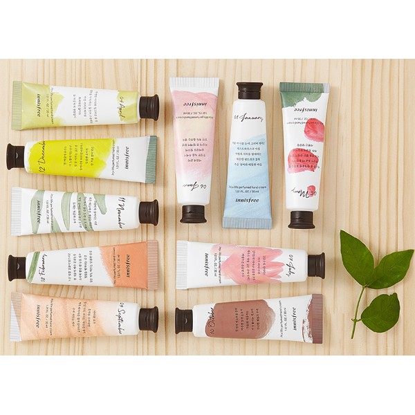 KEM DƯỠNG TAY HƯƠNG NƯỚC HOA INNISFREE JEJU LIFE PERFUMED HAND CREAM 30ML