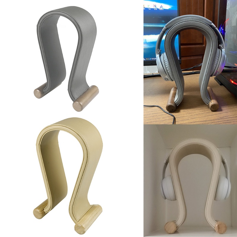 Giá Đỡ Tai Nghe Bằng Da Tiện Dụng Chất Lượng Cao