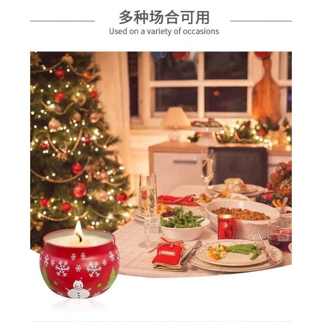 Nến hoa thơm Noel, Nến thơm các loại