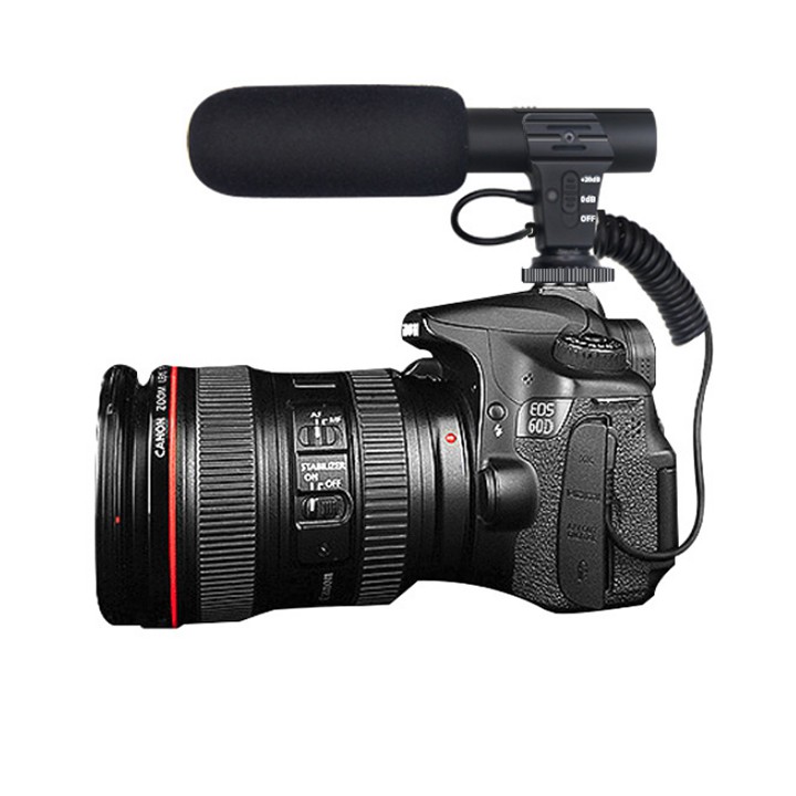 MICRO THU ÂM CHUYÊN NGHIỆP DÀNH CHO MÁY ẢNH  MIC-01