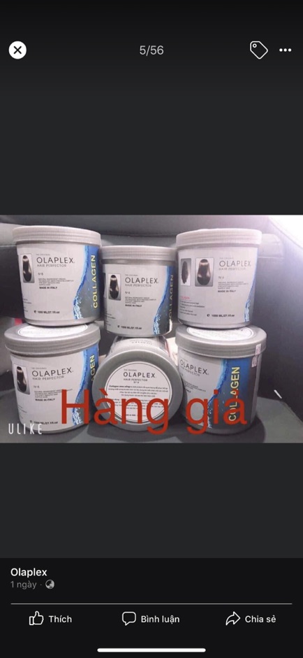 Bộ Olaplex phục hồi tóc 525ml