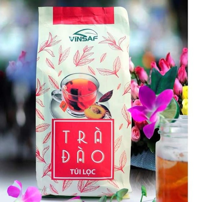 Trà đào túi lọc