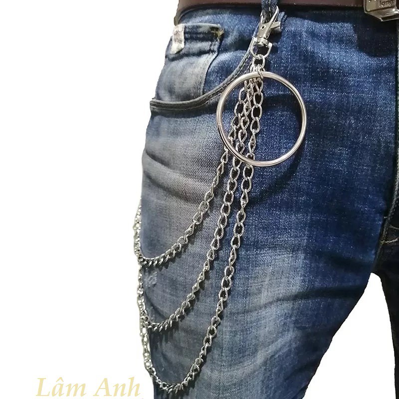 Móc Khoa Chain Quần Váy, Bộ 3 SỢi Dây Chain