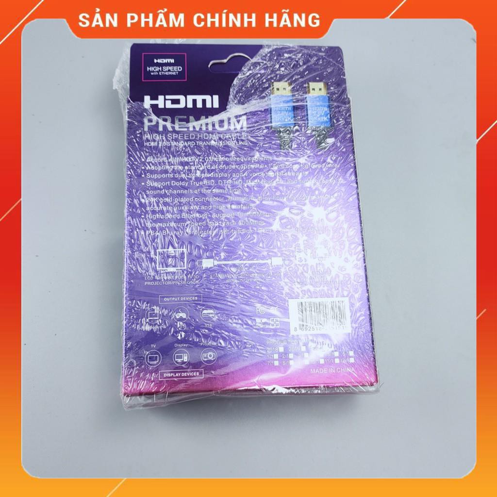 Dây HDMI 2.0 hỗ trợ 4k 2k dài 1.5m hàng nhật xịn Full Box dailyphukien