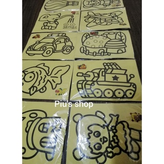 Tranh cát cho bé (tặng kèm cát)