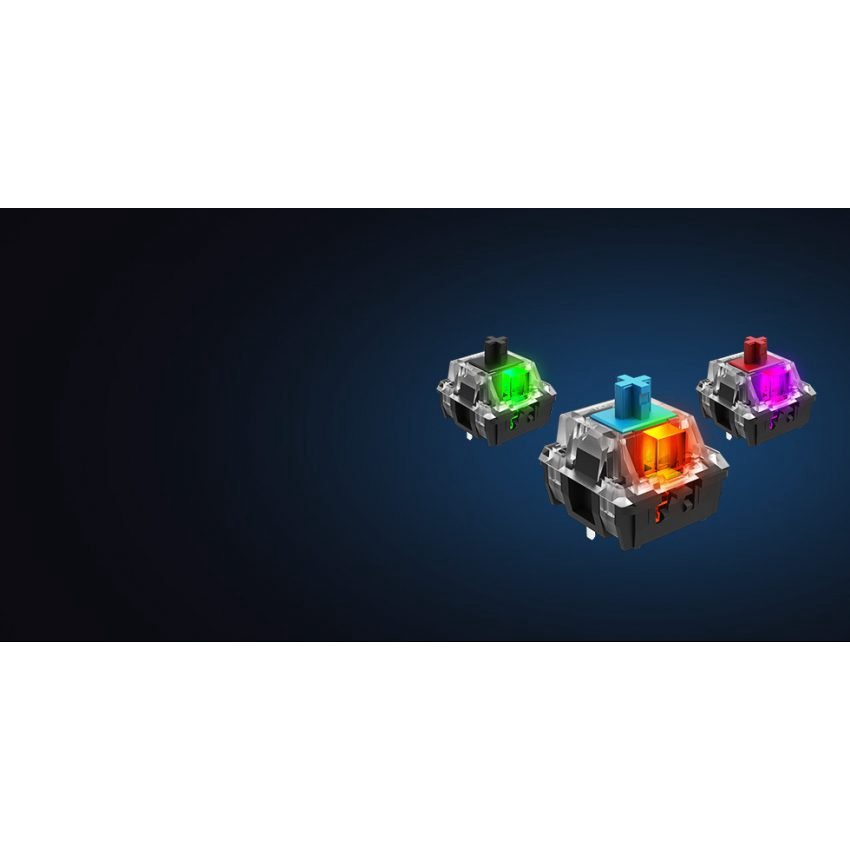 Bàn Phím Cơ Dây Gaming Led Rapoo V500L