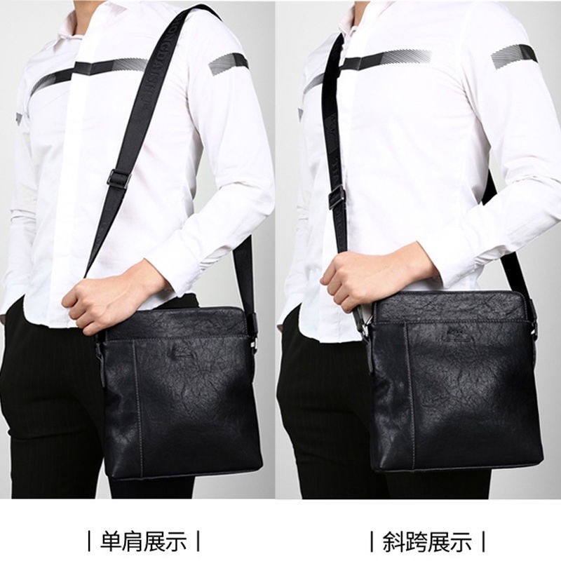 Túi xách da mềm đựng tài liệu khổ A4 chống mòn phong cách doanh nhân cho nam | BigBuy360 - bigbuy360.vn