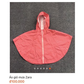 Áo mưa zara cho bé gái cực xinh