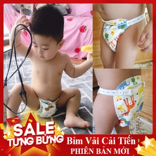 Bỉm Vải, Tã Vải Mommykids Chống Hăm cho bé từ 1-24 tháng tuổi [Combo 10 tặng 2]