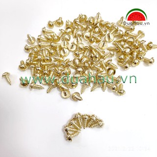 Vit 3x8mm đầu + loại 1 nhập khẩu-vàng gold