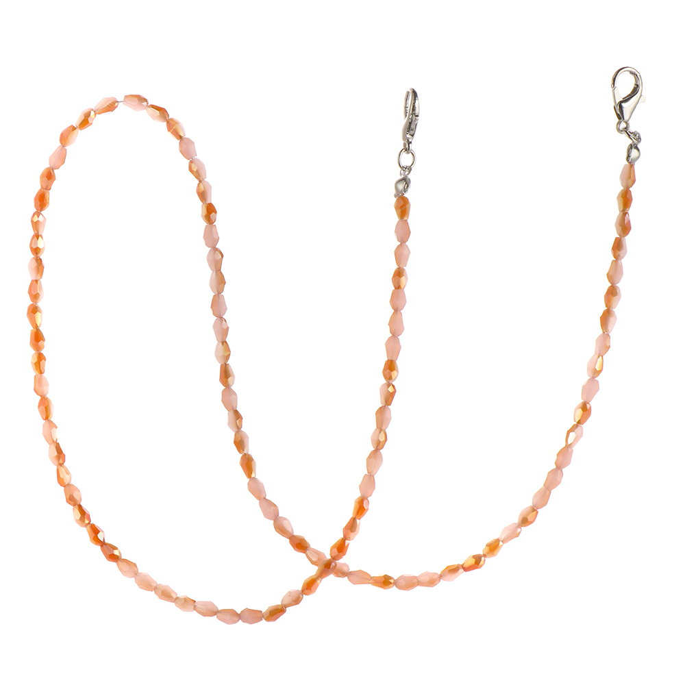 Dây chuỗi hạt kim loại dùng đeo khẩu trang mắt kính chống rơi thời trang