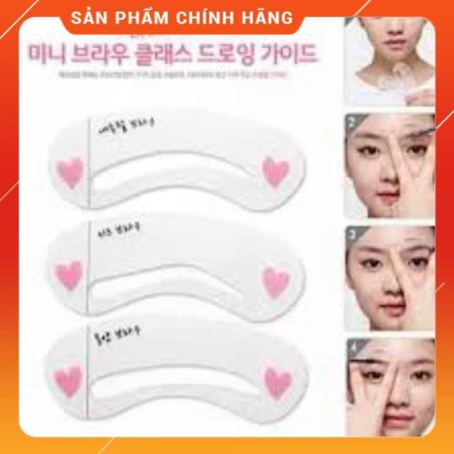 Bộ 3 Khuôn Kẻ Chân Mày