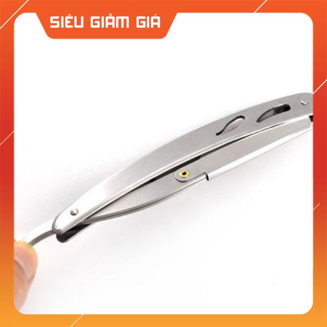 Cán Dao Cạo Dâu - Cạo Lông Mặt Cán Inox