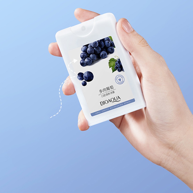 Chai Xịt Làm Trắng Răng Hương Đào Tươi Mát Và Mùi Hương Thơm