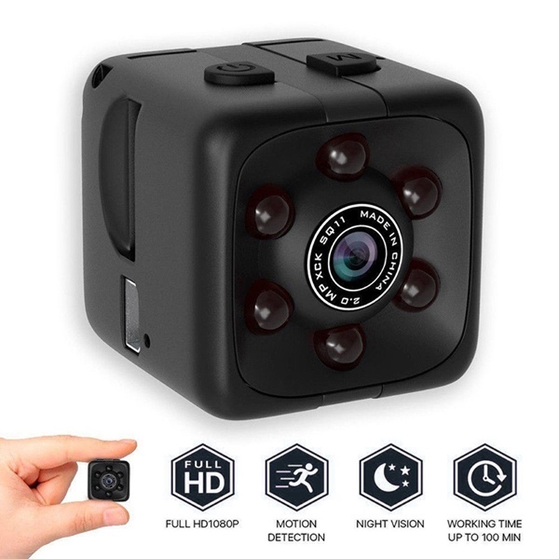 Camera Hành Trình Kỹ Thuật Số Sq11 1080p Hỗ Trợ Quay Đêm