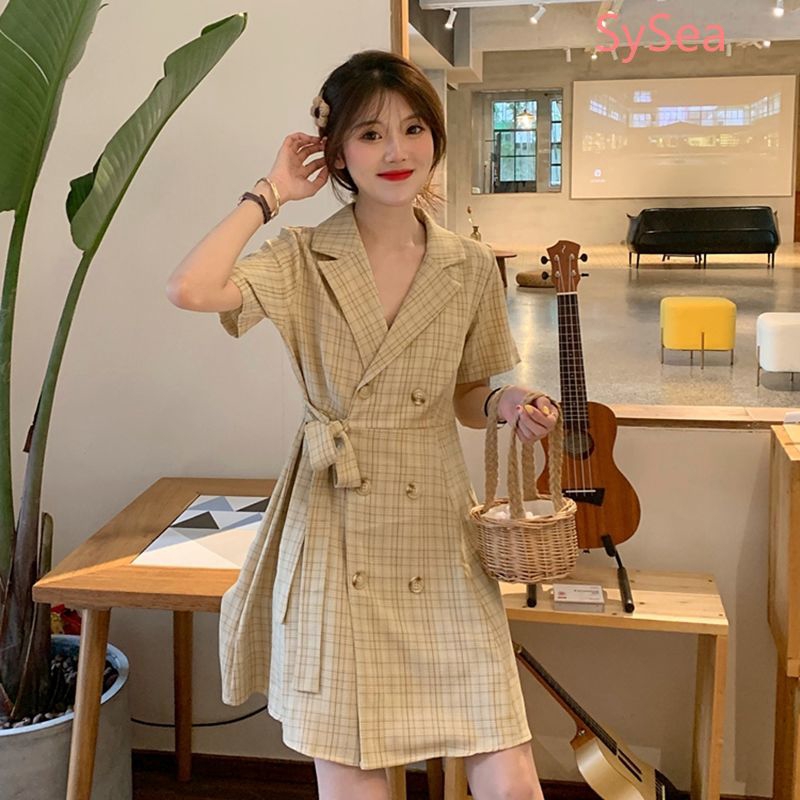 Đầm Chữ A Ngắn Tay Thời Trang Mùa Hè Trẻ Trung Cho Nữ | BigBuy360 - bigbuy360.vn