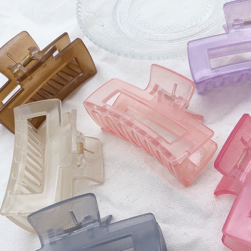 Kẹp tóc chữ nhật Hàn Quốc xinh xắn