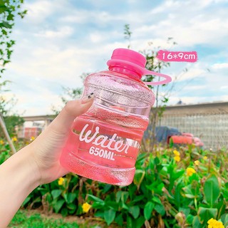 PVN26747 Bình đựng nước nhựa trong Water không kèm quai cầm 650ml T2