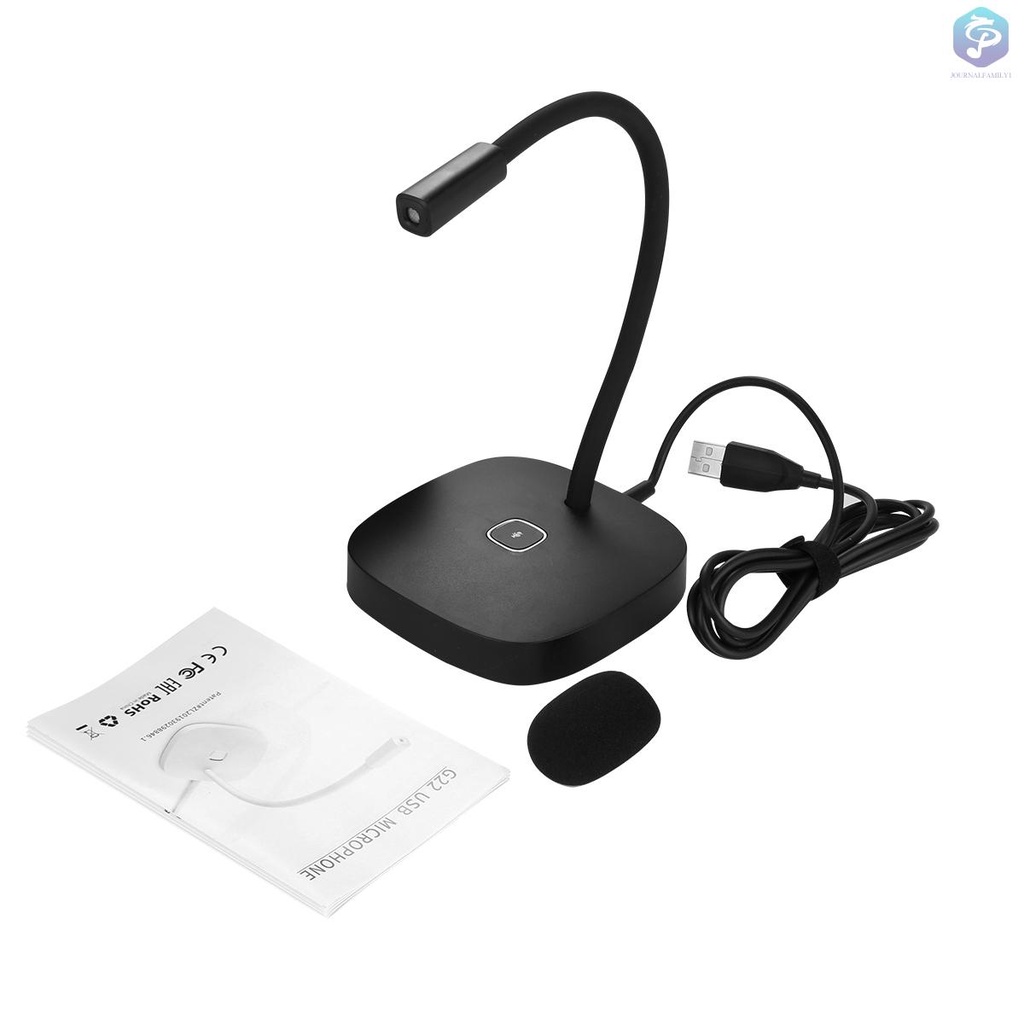 Micro Để Bàn Có Dây Usb Xoay 360 Độ Có Thể Điều Chỉnh Không Gây Tiếng Ồn | BigBuy360 - bigbuy360.vn