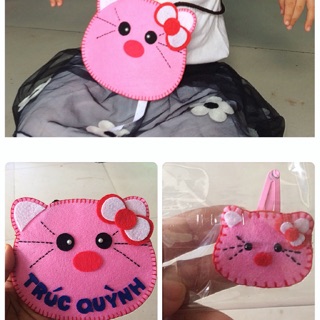 Túi handmade kèm tên cho bé