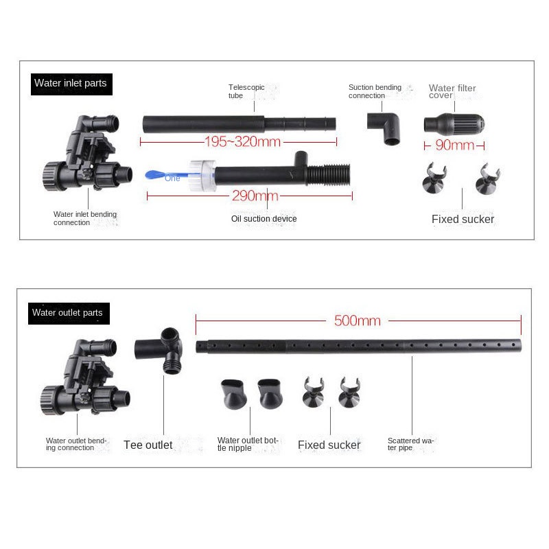 Xô Lọc Nước Trong Và Ngoài Bể Cá Nhỏ Vừa Và Lớn 3 Phút 4 Phút 6 Phút