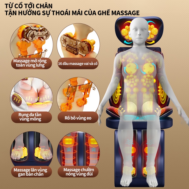Đệm thắt lưng văn phòng Đệm lưng massage điện Gối hỗ trợ bảo vệ lưng khi ngồi lâu
