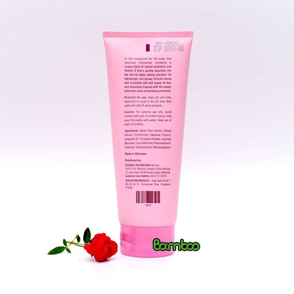 Dưỡng hương nước hoa Desiger RSeries hand &amp; Body 200ml