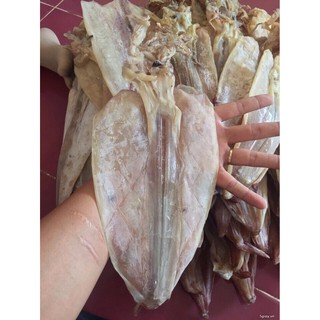 1 con khô mực to như hình mực khô size lớn 18-20con/kg siêu ngon ngọt