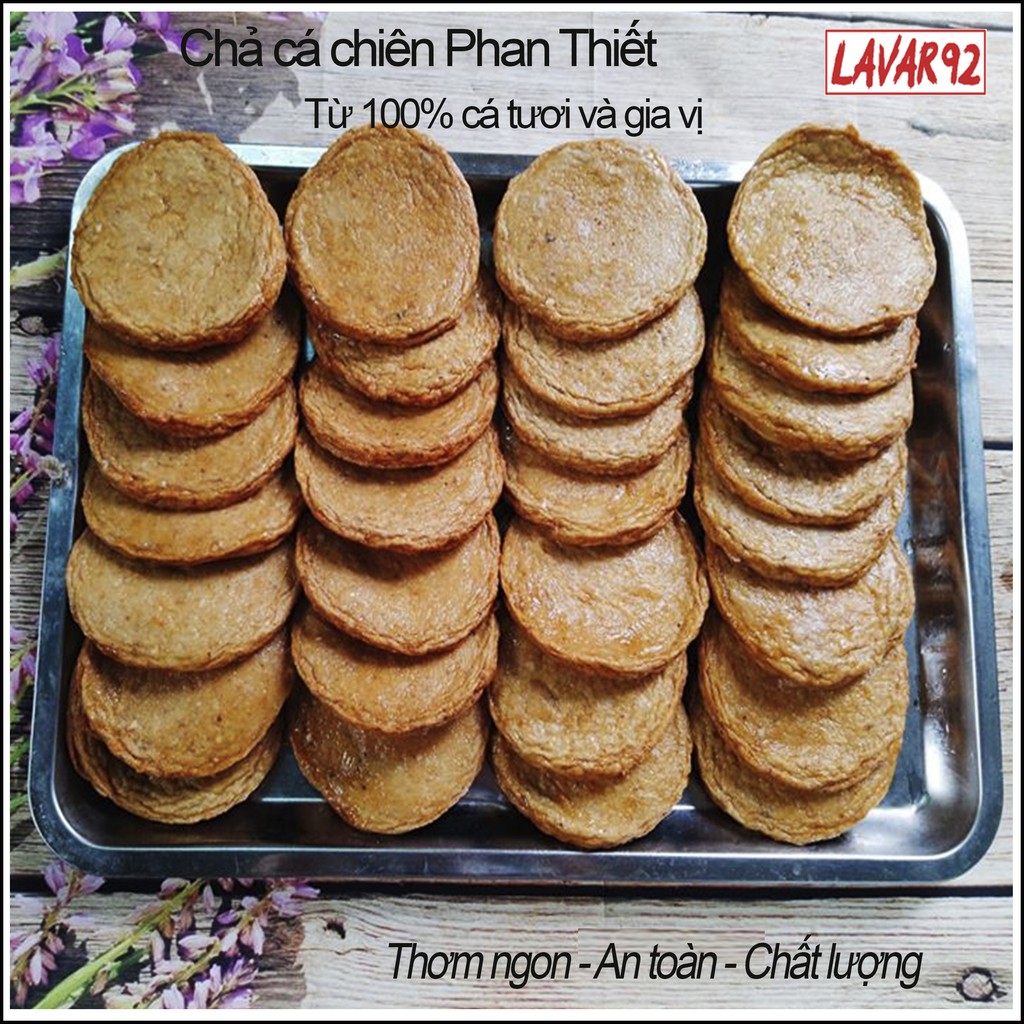 Chả Cá Chiên Phan Thiết-Bình Thuận Từ Cá Sạch Nguyên Chất Không Trộn Bột Và Chất Bảo Quản