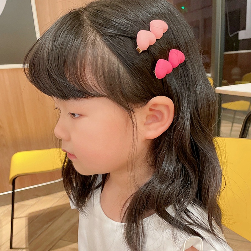 Set 2 Kẹp Tóc Mái Xinh Xắn Cho Bé Gái