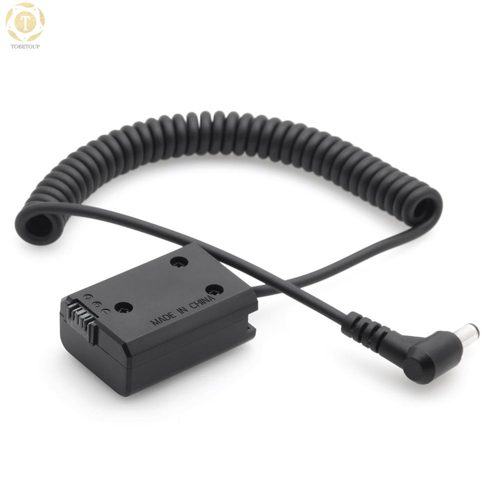 Shipped within 12 hours】 Andoer NP-FW50 Fully Decocded Dummy Battery Pack DC Coupler Connector for Sony A7 A7II A7R A7S A7RII A7SII A6000 A5000 ILDC Camera Connector [TO]