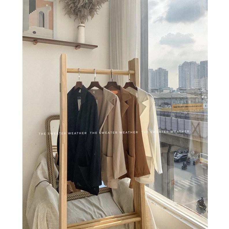 Áo Vest Trơn Voan Mỏng- Áo Blazer Voan Dài Tay M855 -TTQC168 | BigBuy360 - bigbuy360.vn