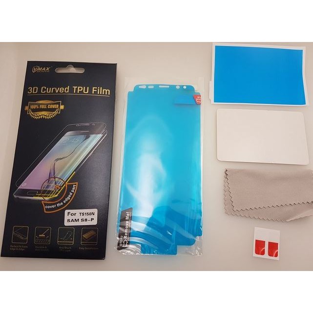 Miếng dán dẻo Vmax full màn hình cho Galaxy S8/S8 Plus