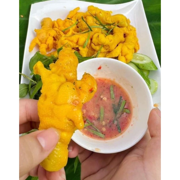 Chân gà ủ muối hoa tiêu rút xương