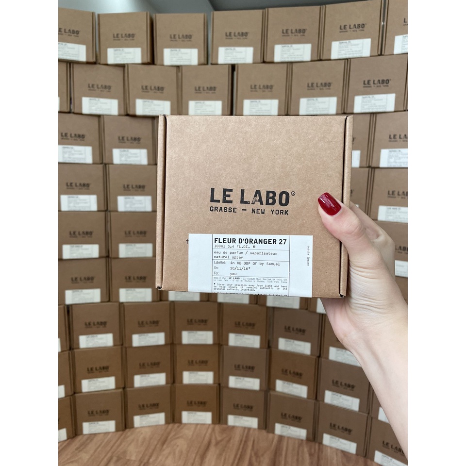 Nước Hoa Unisex Le Labo Fleur D`Oranger 27 EDP - Scent of Perfumes