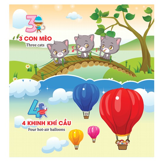 Sách - Thỏ Con Nhận Biết Trái Cây + Thỏ Con Nhận Biết Phương Tiện Giao Thông + Thỏ Con Nhận Biết Số Đếm