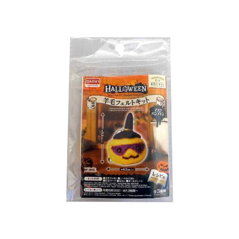 Daiso Halloween Bộ Đan Mặt nạ bằng len