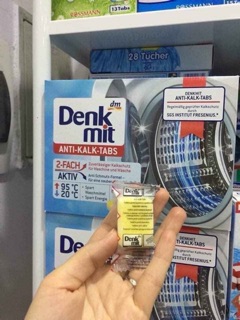 Viên Tẩy Lồng Giặt Đức - Denk mit