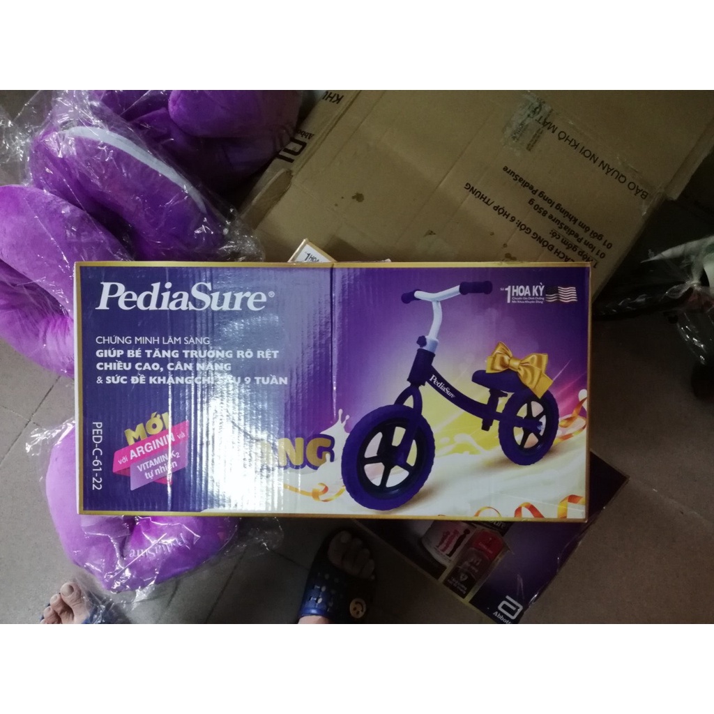 XE THĂNG BẰNG CHO BÉ QUÀ TẶNG SỮA PEDIASURE