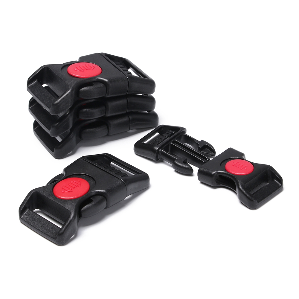 Bộ 2 / 4 / 6 khóa nhựa cố định dây balo 20 / 25mm