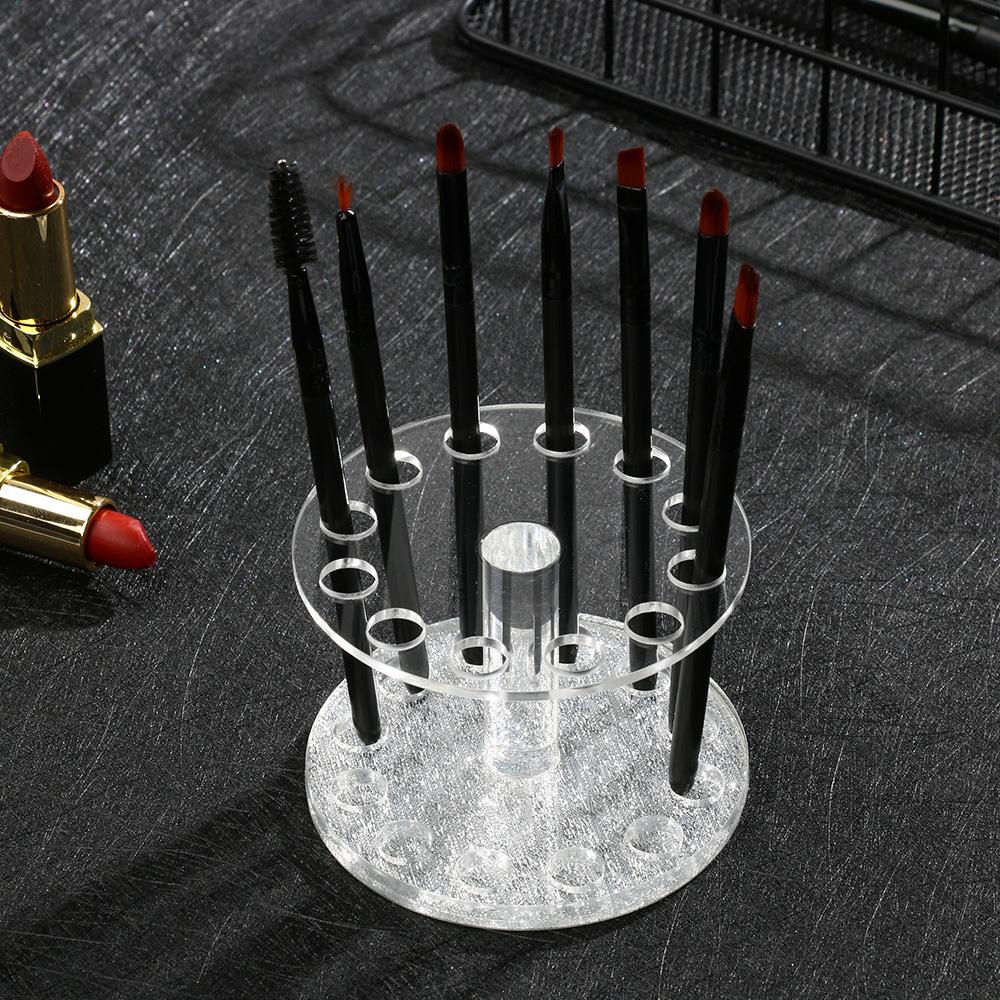 Giá Đỡ Cọ Vẽ Móng Bằng Acrylic Hình Trái Tim Siêu Bền Tiện Dụng