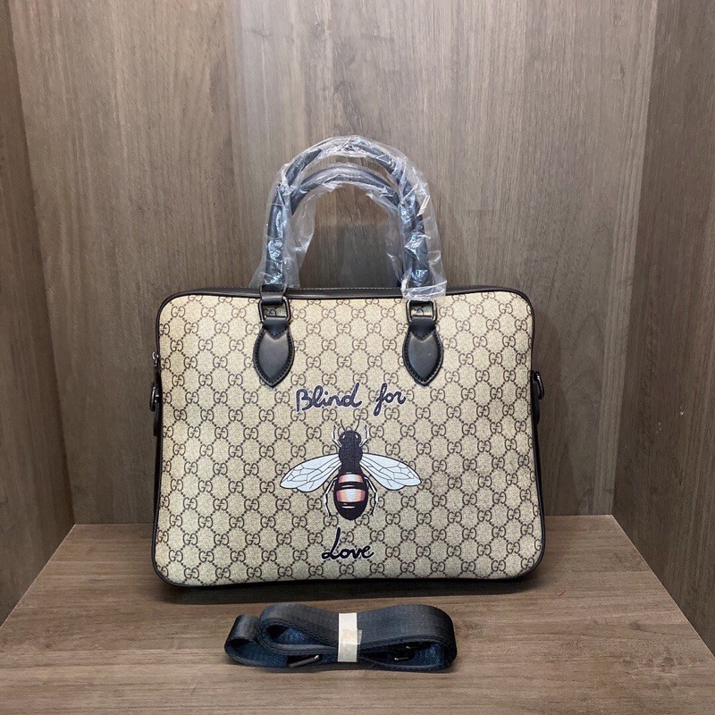 Cặp da nam công sở Gucci cao cấp chuẩn Auth - Túi đeo chéo nam Gucci new 2021