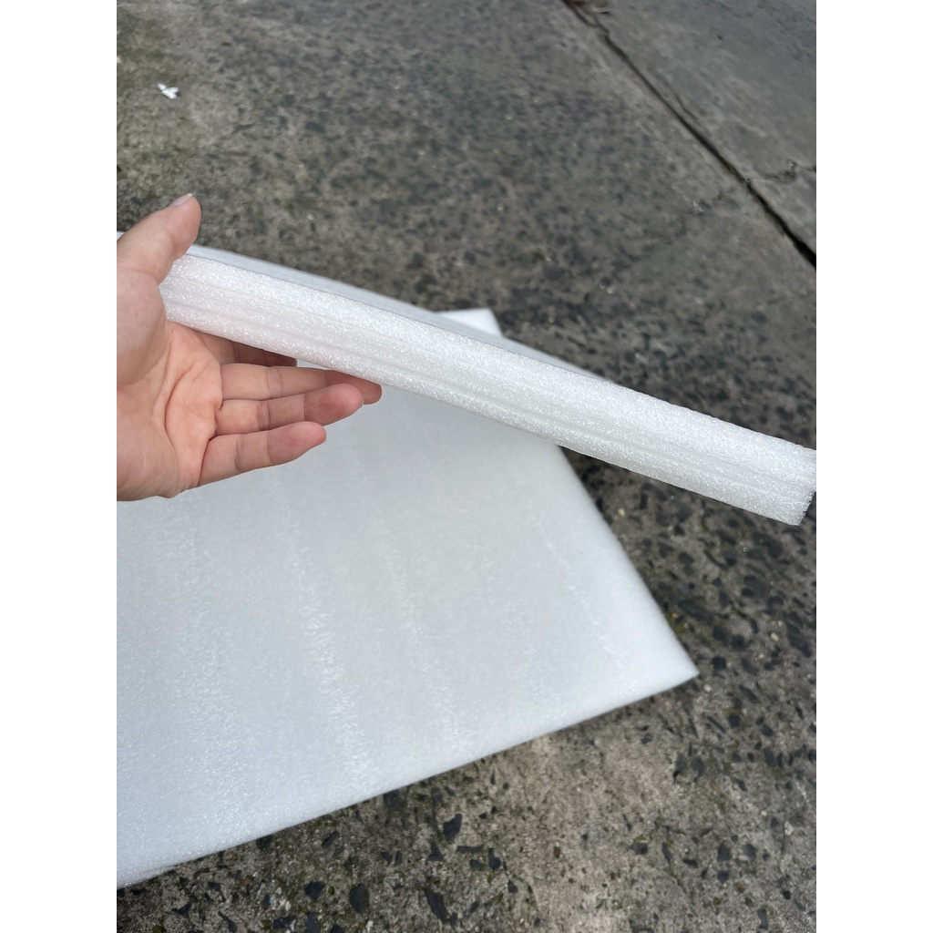Tấm Xốp PE Foam Dày 3cm/30mm , rộng 50cm * dài 50cm chống va đập móp vỡ